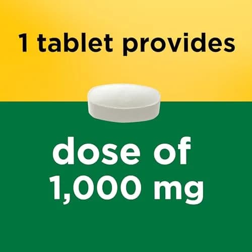 Nature Made L-Lysine 1000 mg Tablets 60 Count | Essential Amino Acid for Protein Synthesis thumbnail 3