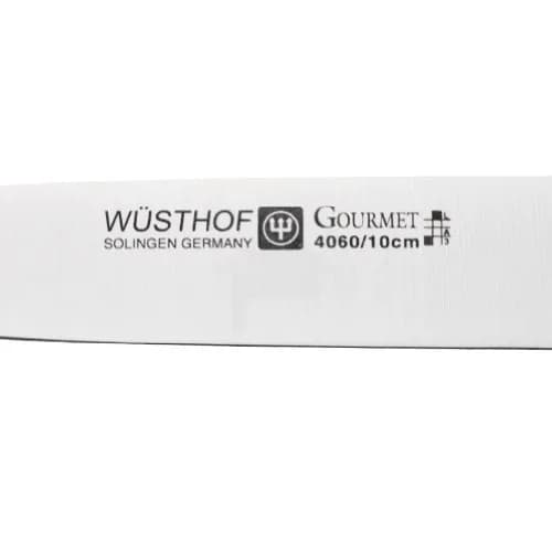 Wüsthof W-4060/10 4-Inch Paring Knife | High Carbon Stainless Steel, Black Handle thumbnail 3