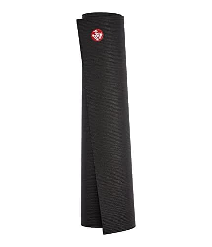 Manduka PRO Yoga Mat Black 180cm (71 in) x 66cm (26 in) 6mm | Lifetime Durability & Stability thumbnail 2