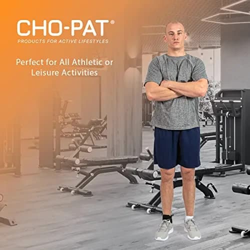 Cho-Pat Achilles Tendon Strap Large | Tendonitis Support Brace for Achilles Relief thumbnail 7