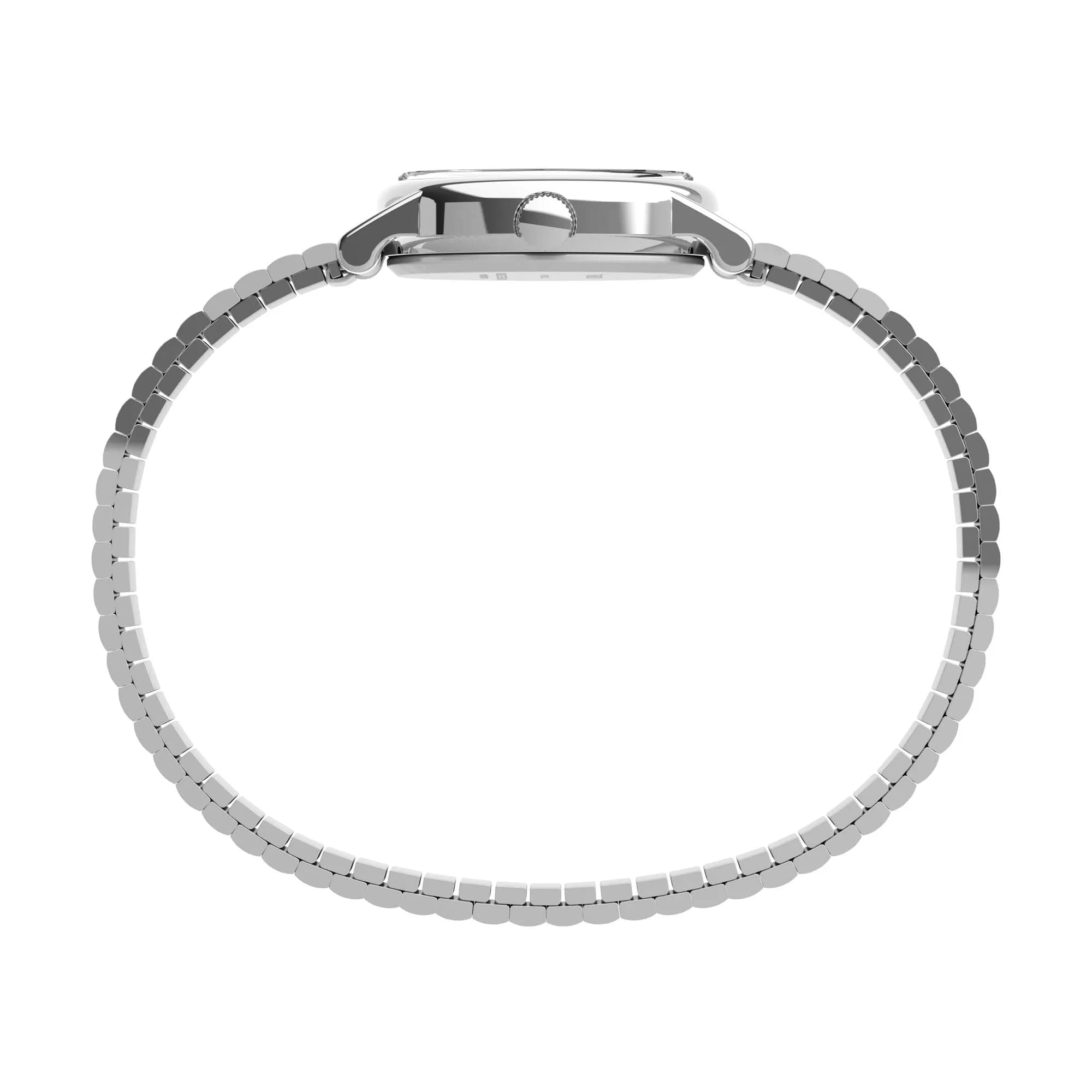 Timex Women's T21902 Cavatina Silver-Tone Stainless Steel Expansion Band Watch thumbnail 2