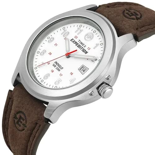 Timex Men's Expedition Metal Field 40mm Watch, White Dial | Classic Rugged Style thumbnail 4
