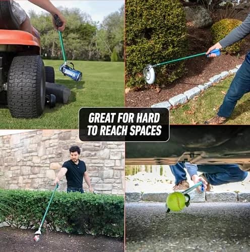 UNGER 36" Nifty Nabber Reacher with Built-in Magnet & Ergonomic Grip | Lightweight Aluminum Pole for High & Low Reach thumbnail 8