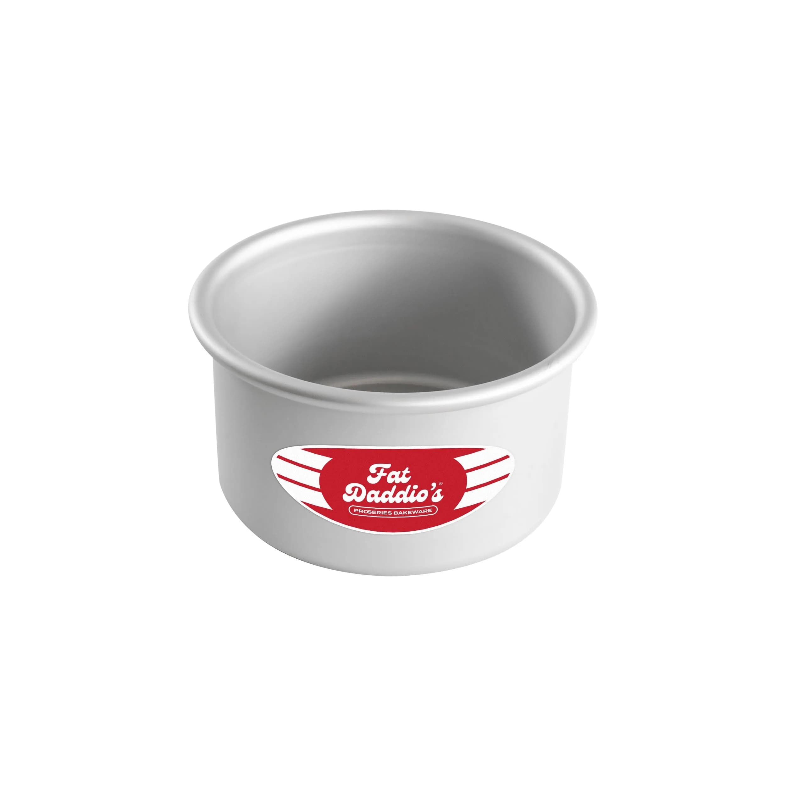 Fat Daddio's Anodized Aluminum Round Cake Pan, 5 x 3 Inch | Durable & Even Heating for Cakes & Pizzas - main product image