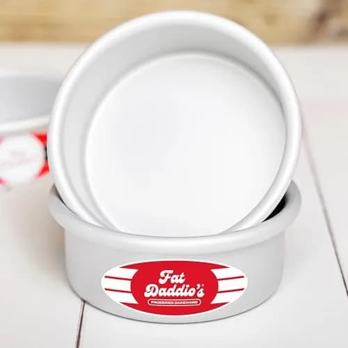 Fat Daddio's PRD-63 Anodized Aluminum Round Cake Pan, 6 x 3 inch | Even Heating & Durable Bakeware thumbnail 4