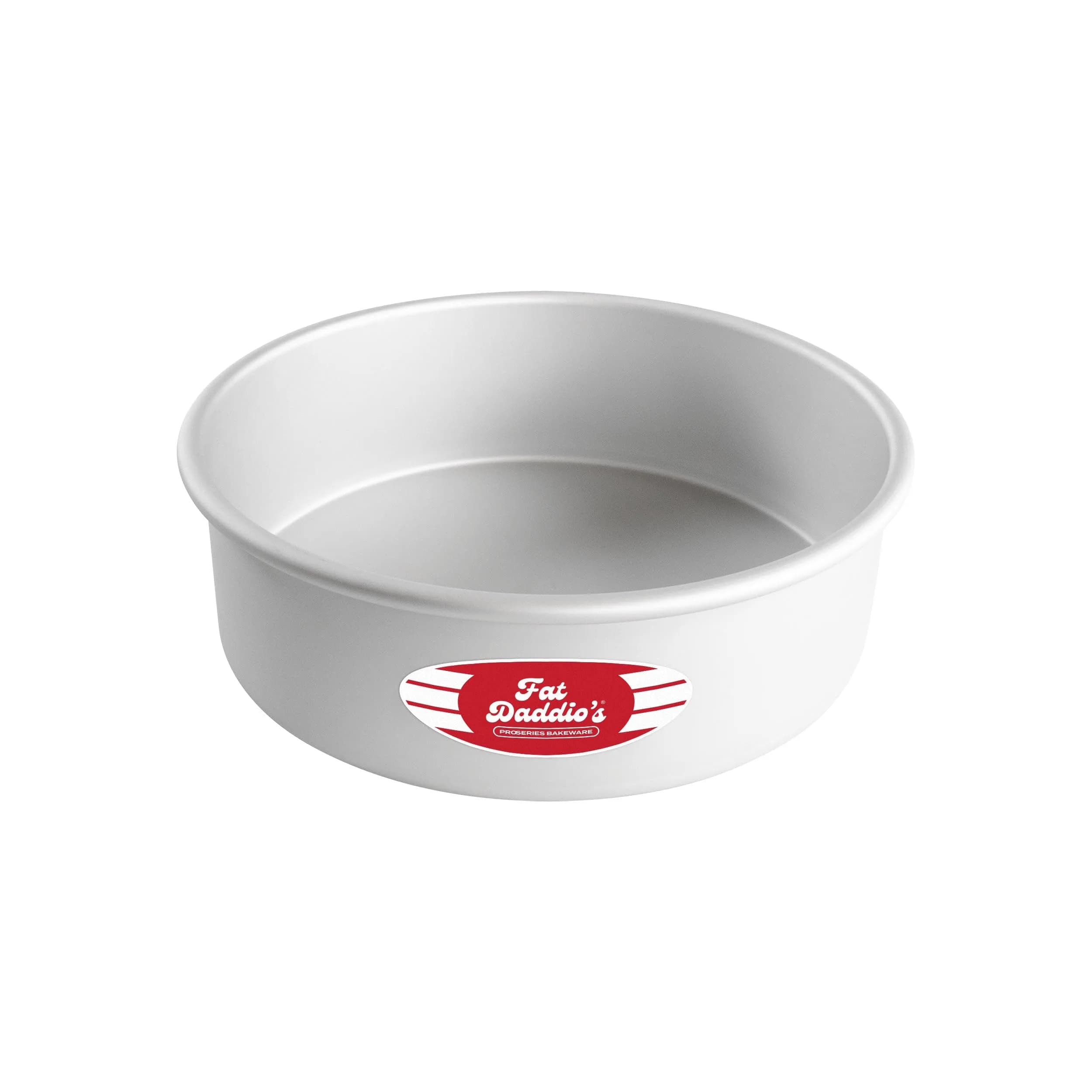Fat Daddio's Anodized Aluminum Round Cake Pan, 9 x 3 Inch | Durable, Even Heating for Perfect Cakes — 9