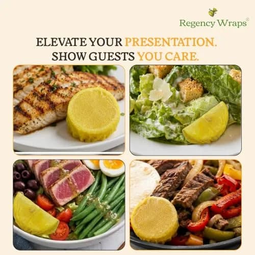 Regency Wraps Lemon Wedge Cotton Wraps | Seed-Free, Elastic Top, 12 Pack thumbnail 3