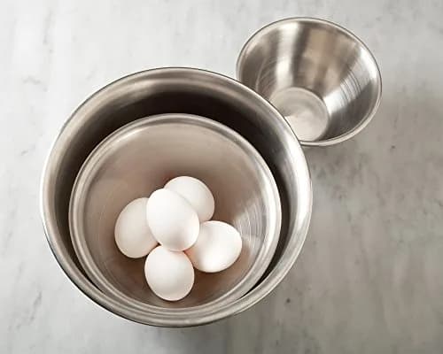 Fox Run Large Stainless Steel Mixing Bowl 6.25 Quart | Durable, Temperature Retentive & Dishwasher Safe thumbnail 2