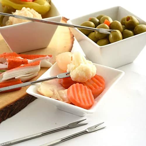 Norpro Seafood Forks 6.75" | Stainless Steel Shellfish Pick Set thumbnail 3