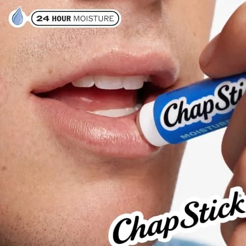 ChapStick Moisture + SPF 15 Bulk Lip Balm Sunscreen 24-Pack, 0.15 Oz Ea | Hydrates & Protects with Broad Spectrum SPF 15 thumbnail 3