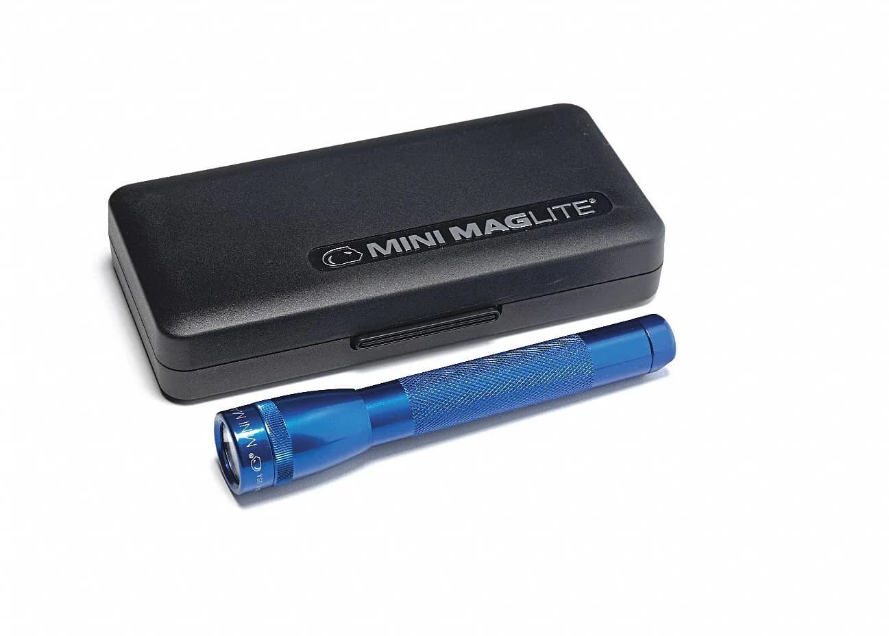 MagLite Mini Incandescent 2-Cell AA Flashlight - Blue | 14 Lumens, 6-Hour Runtime - main product image