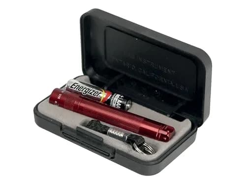 MagLite Solitaire Incandescent AAA Flashlight Red | 8cm (3.15in) - 1x AAA Battery Included thumbnail 2