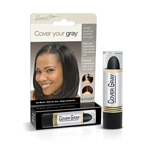 Cover Your Gray Hair Color Touch-Up Stick Black | Temporary Gray Coverage for All Hair Colors thumbnail 1