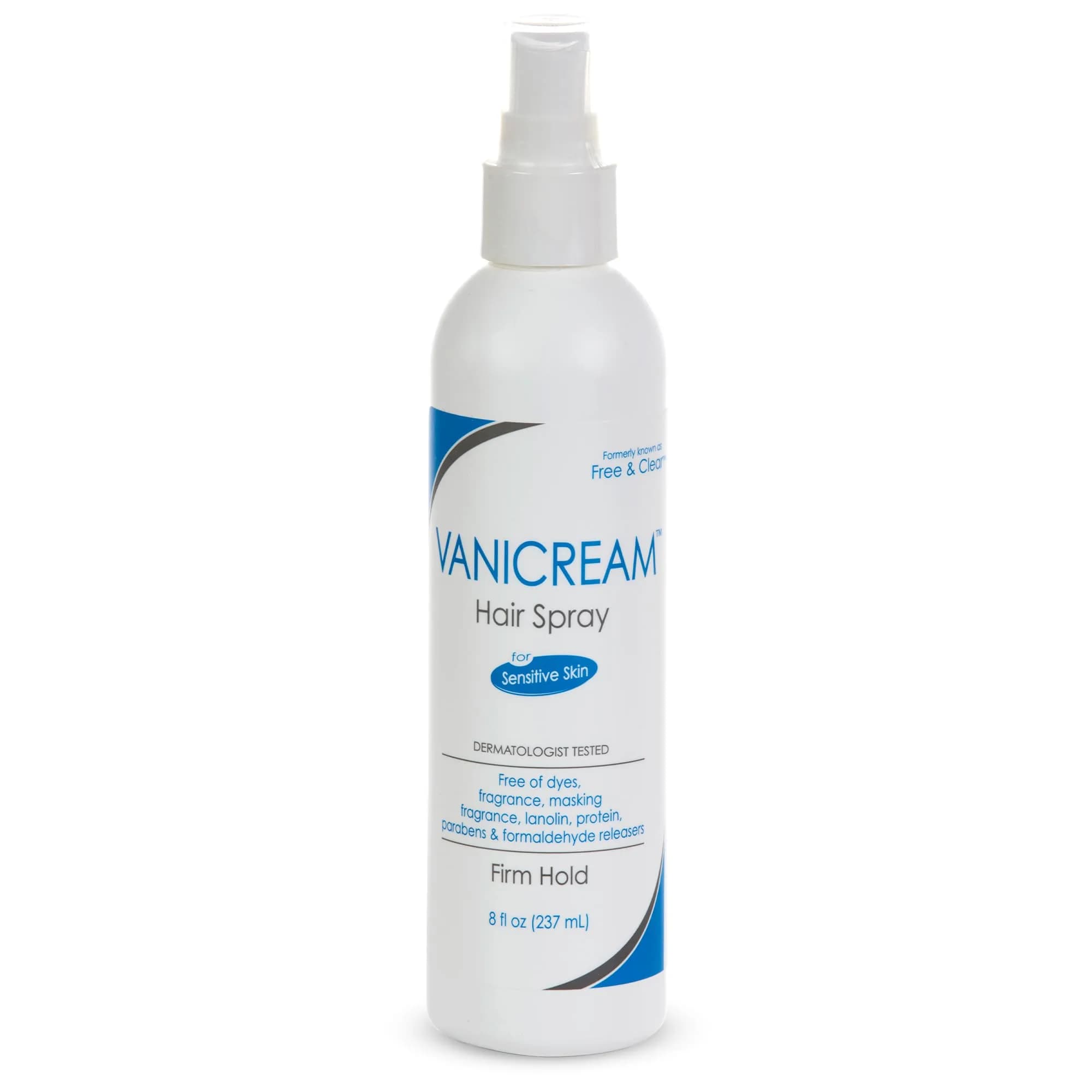 Vanicream Firm Hold Hairspray 236ml (8 Fl Oz) | Dermatologist Tested for Sensitive Skin