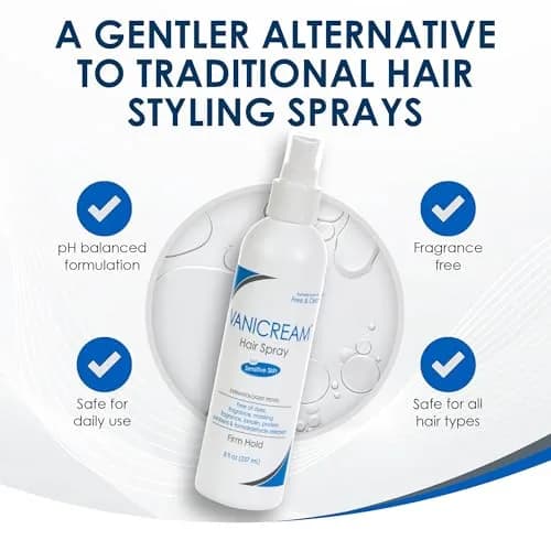 Vanicream Firm Hold Hairspray 236ml (8 Fl Oz) | Dermatologist Tested for Sensitive Skin thumbnail 3