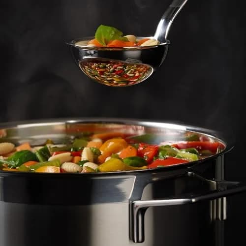 Rösle Stainless Steel Ladle with Pouring Rim 5.4 Oz | Balanced, Durable & Ergonomic Design thumbnail 2