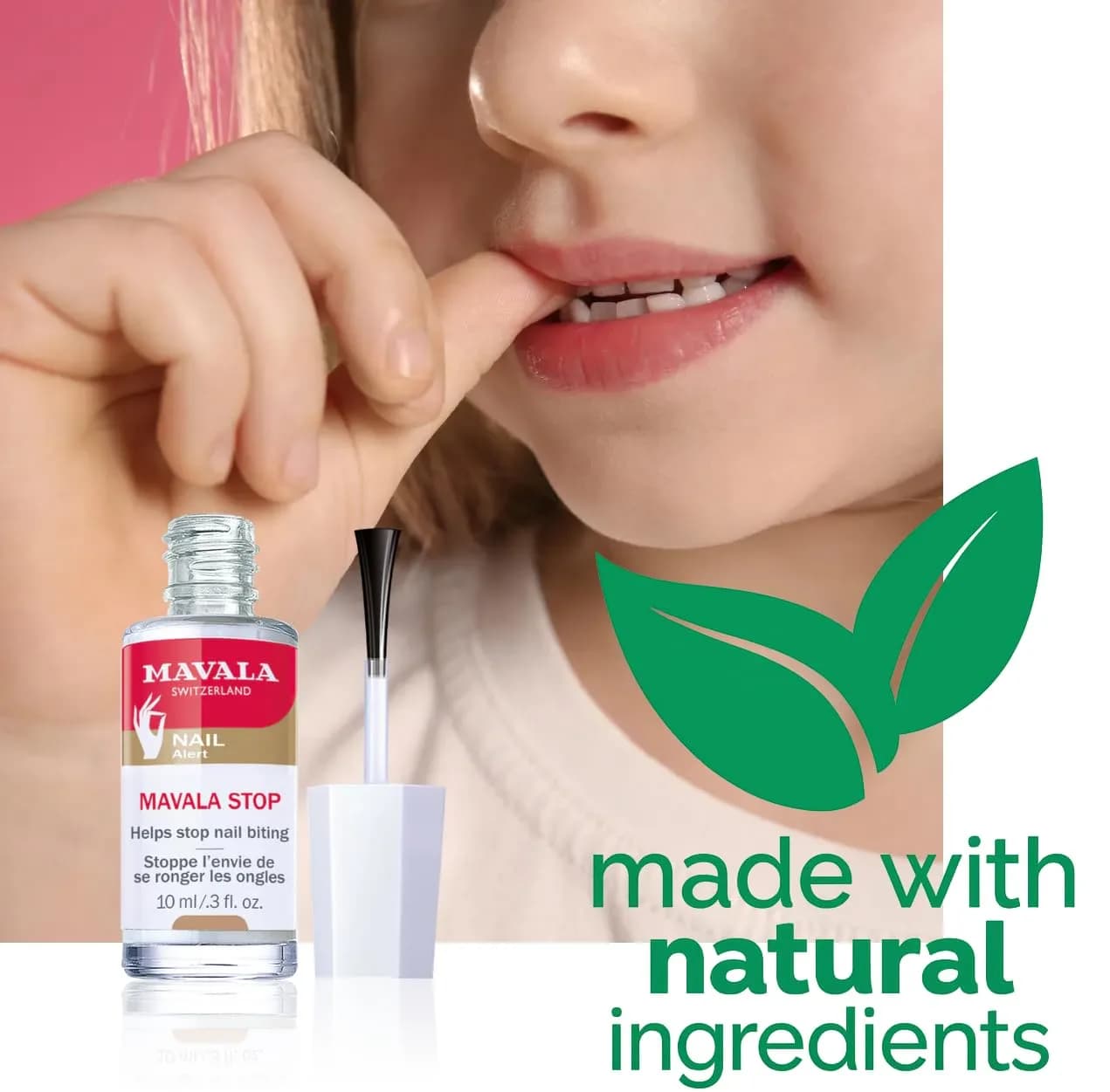 Mavala Stop Deterrent Nail Polish Treatment 10ml (0.3 Fl Oz) | Bitter Taste Stops Nail Biting - view 6