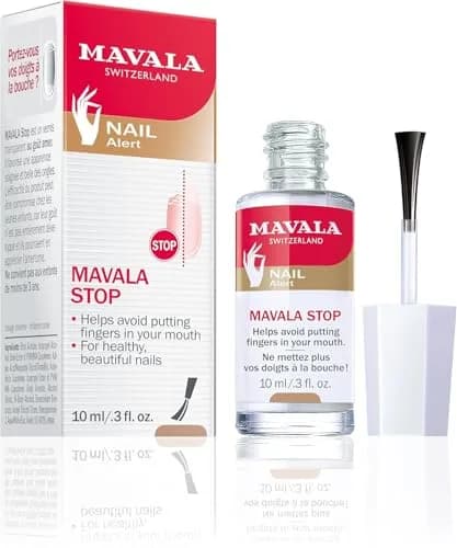 Mavala Stop Deterrent Nail Polish Treatment 10ml (0.3 Fl Oz) | Bitter Taste Stops Nail Biting thumbnail 1