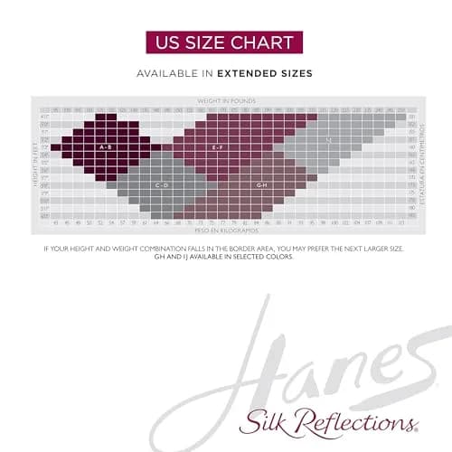 Hanes Silk Reflections Control Top Sheer Toe Pantyhose Jet AB | Sheer, Control & Sheer Toe (102 chars) thumbnail 6