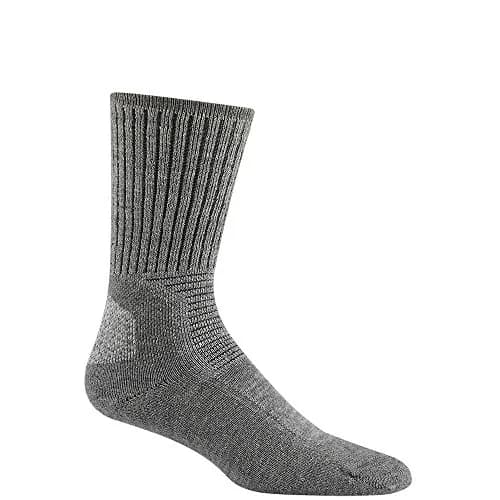 Wigwam Hiking Outdoor F6077 Sock, Light Grey Heather | Moisture Control & Durability (120 chars) thumbnail 1