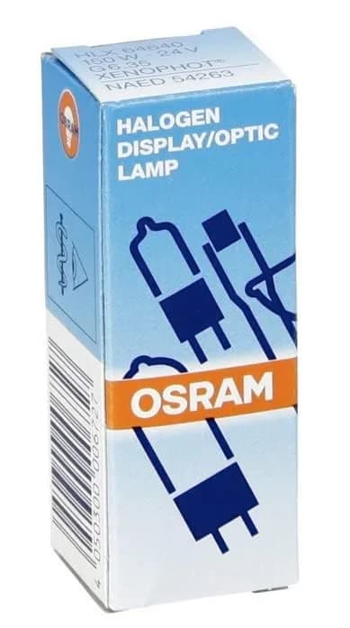 OSRAM FCS 64640 150W 24V HLX Halogen Light Bulb | 6000 Lumens, G6.35 Bi-Pin Base, 50H Rated Life thumbnail 2