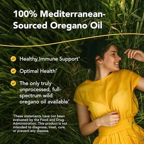 NORTH AMERICAN HERB & SPICE Oreganol P73 Wild Oregano Oil 0.45 fl oz (13 ml) | Mediterranean Source, Non-GMO, Organic thumbnail 2