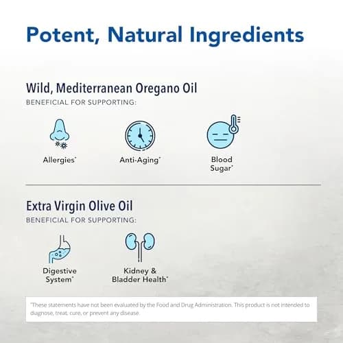 NORTH AMERICAN HERB & SPICE Oreganol P73 Wild Oregano Oil 0.45 fl oz (13 ml) | Mediterranean Source, Non-GMO, Organic thumbnail 3