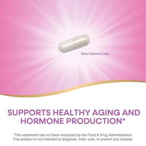 Nature's Way Youthful You DHEA 5 Mg Vegan Capsules 60 Count | Supports Healthy Aging & Hormone Production thumbnail 3