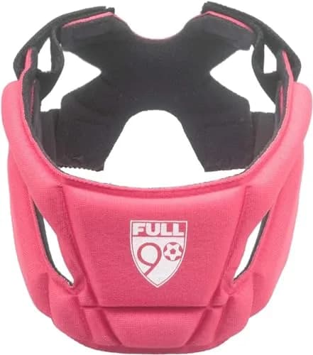 Full90 Select Performance Soccer Headgear, Red, Small | Lightweight & Adjustable thumbnail 1