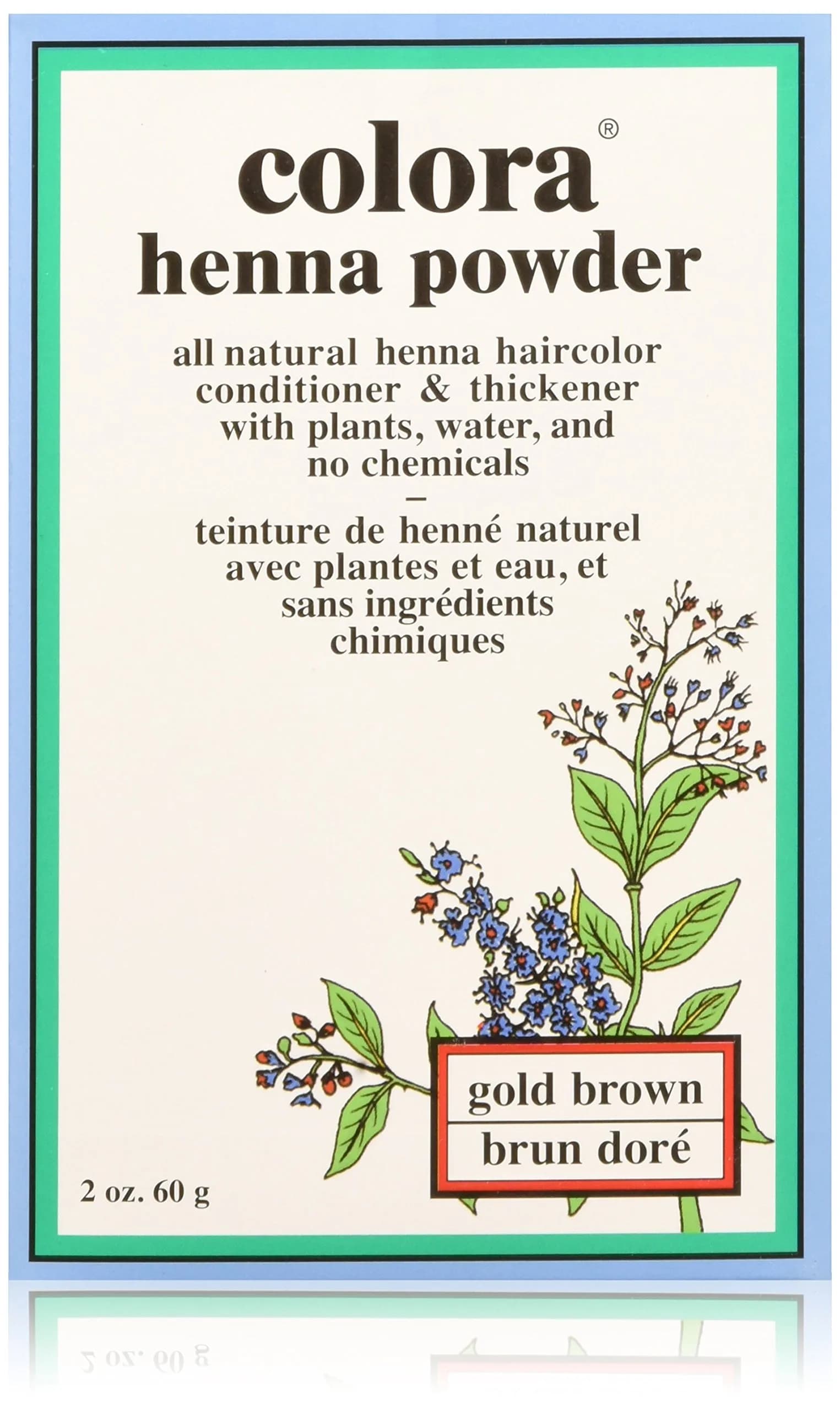 Colora Henna Powder, Gold Brown - main product image
