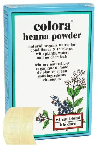 Colora Henna Powder Wheat Blonde 56g (2 Ounce) | Natural Organic Hair Color & Conditioner thumbnail 1