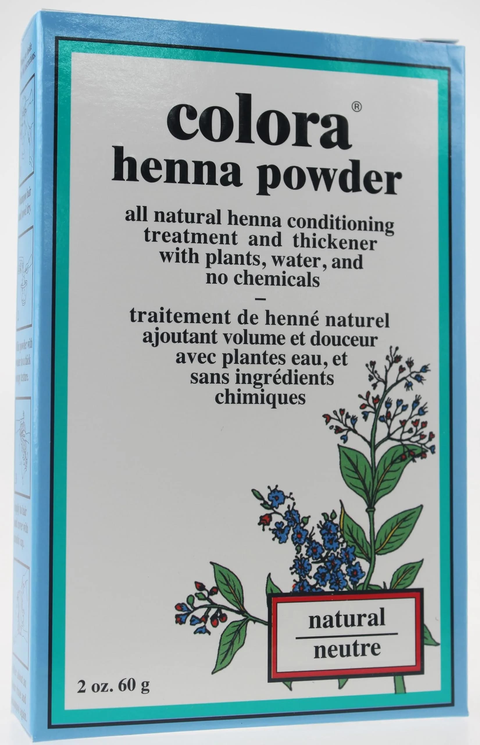 Colora Natural Henna Powder Hair Colorant 28g (1 oz) | Plant-Based Hair Treatment - main product image