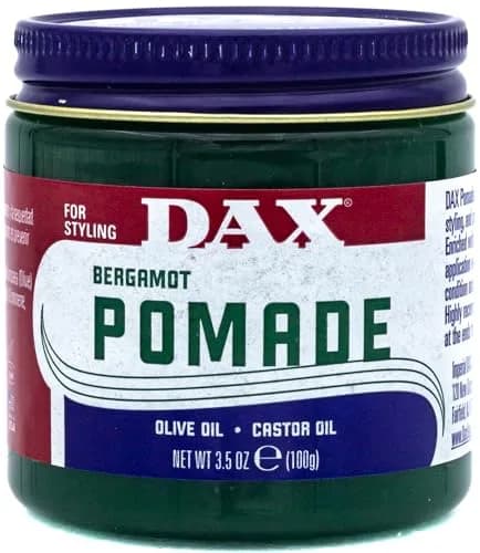 DAX Bergamot Pomade for Dry Hair 103.5 ml (3.5 oz) | Strong Hold, Glossy Finish thumbnail 1
