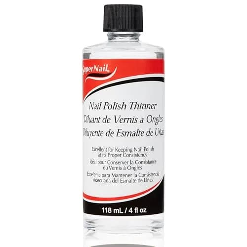 SuperNail Gel Nail Polish Thinner 118ml (4 fl oz) | Revives Thickened Lacquer for Smooth Application thumbnail 1