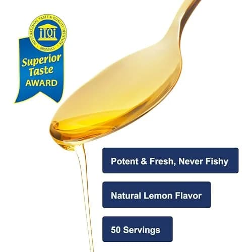 Carlson Cod Liver Oil Liquid 250ml (8.4 Fl Oz) | Heart, Brain, Vision & Joint Health Support thumbnail 4