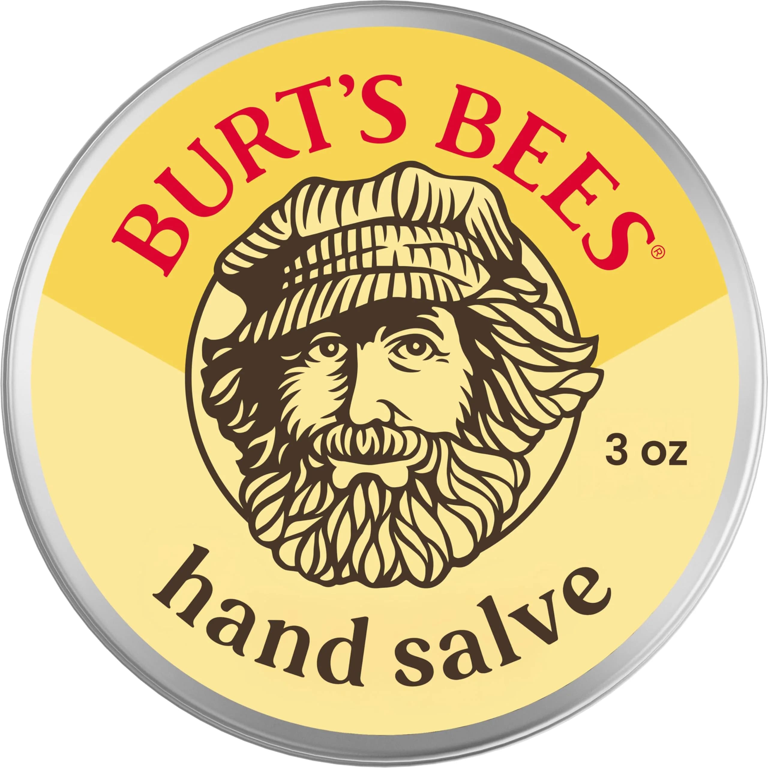Burt's Bees 100% Natural Beeswax Hand Salve, 3 Oz | Nourishing Moisturizer for Dry Hands