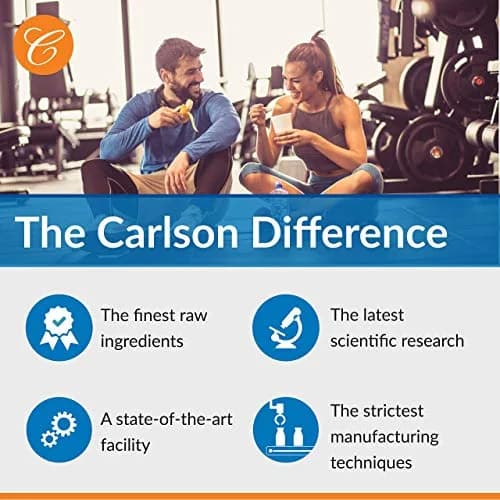 Carlson Moly-B, Metabolism Support, 300 Vegetarian Tablets | Supports Fat & Carbohydrate Metabolism thumbnail 6