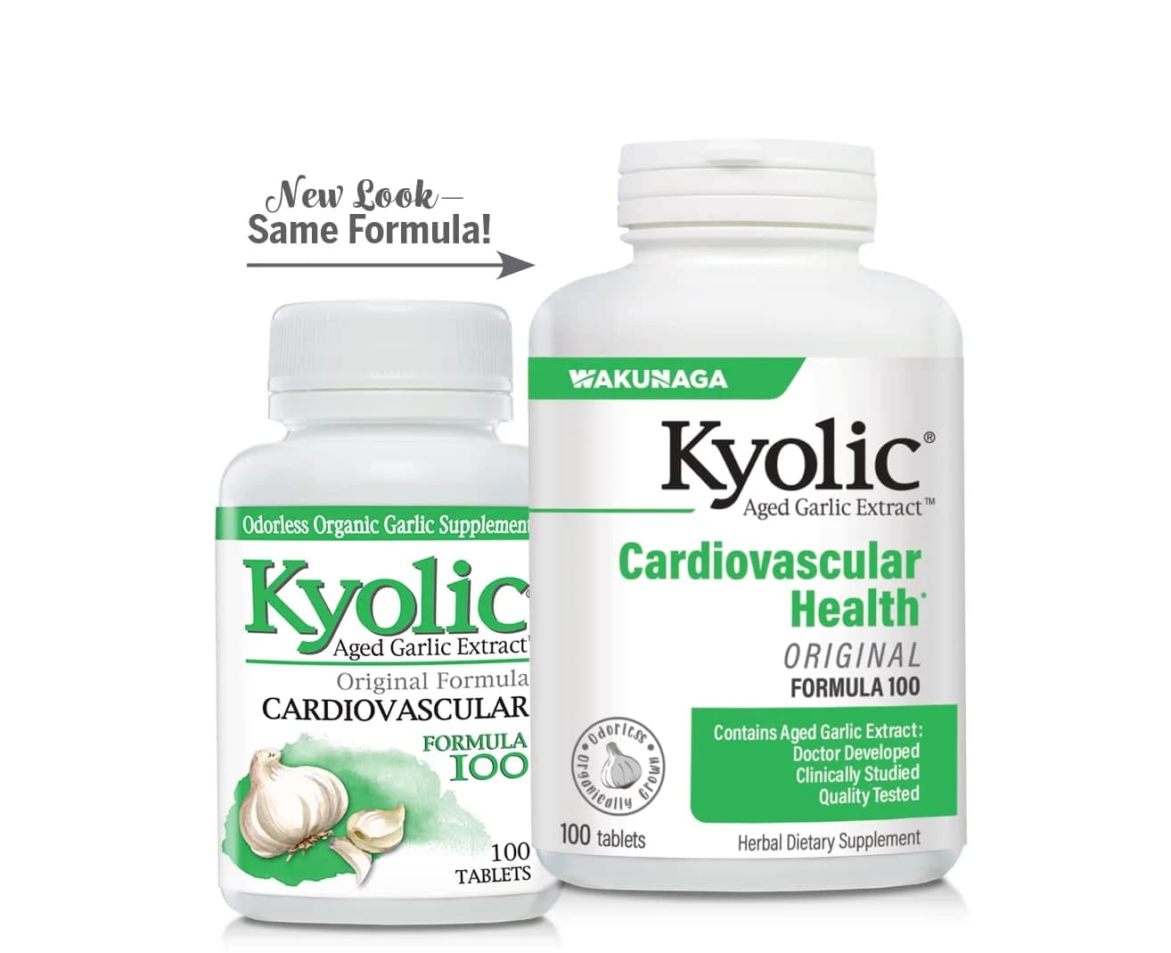 Kyolic Aged Garlic Extract Formula 100 Tablets | Cardiovascular Health Support 100 Count (50 Servings) - view 6