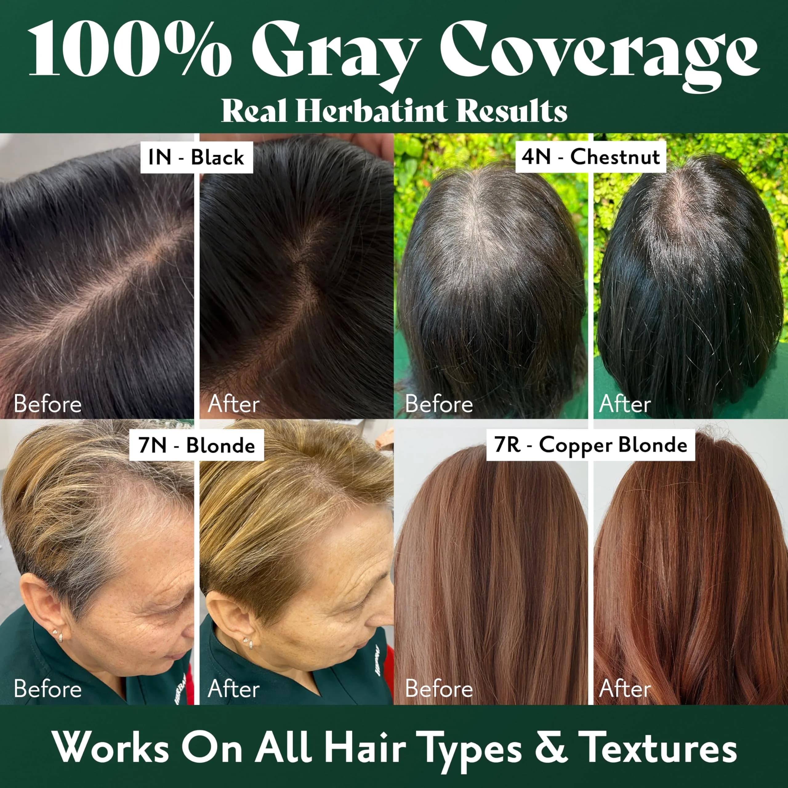 Herbatint Permanent Hair Dye 4M Mahogany Chestnut 170ml (5.75 Fl Oz) | Ammonia-Free Gray Coverage - view 6