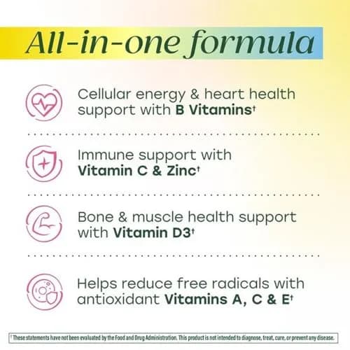 MegaFood One Daily Multivitamin for Women with 22 Nutrients, 90 Tablets | Supports Energy, Bone & Immune Health thumbnail 5