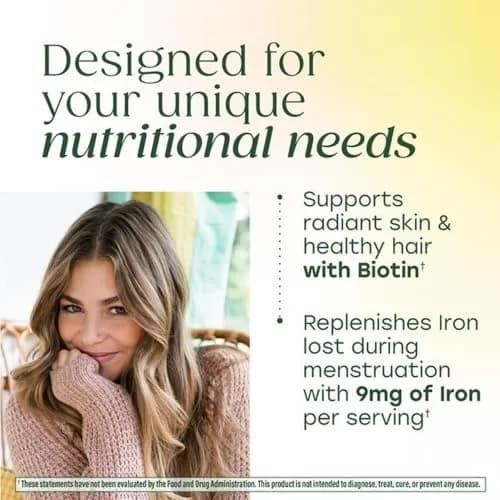 MegaFood One Daily Multivitamin for Women with 22 Nutrients, 90 Tablets | Supports Energy, Bone & Immune Health thumbnail 6