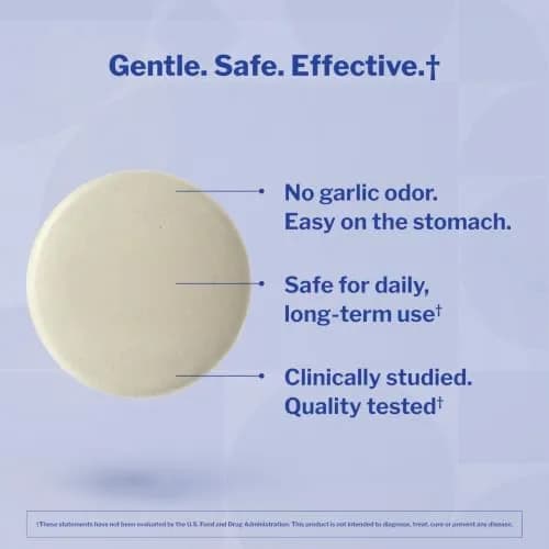 Kyolic Aged Garlic Extract Stress & Fatigue Relief* Formula 101, 100 Tabs | Odorless, Organic, Scientifically Researched thumbnail 5