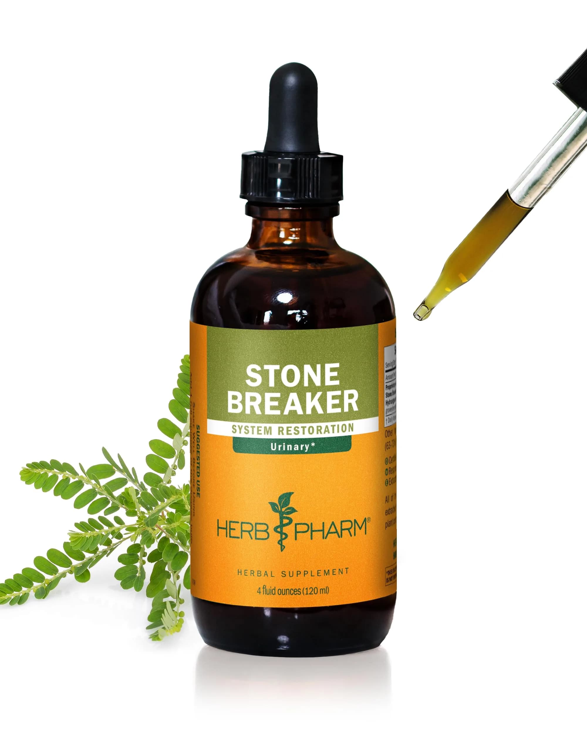 Herb Pharm Stone Breaker Chanca Piedra Liquid Extract 118ml (4 fl oz) | Supports Urinary System