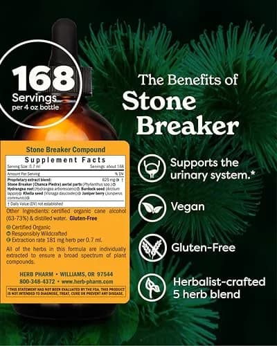 Herb Pharm Stone Breaker Chanca Piedra Liquid Extract 118ml (4 fl oz) | Supports Urinary System thumbnail 2