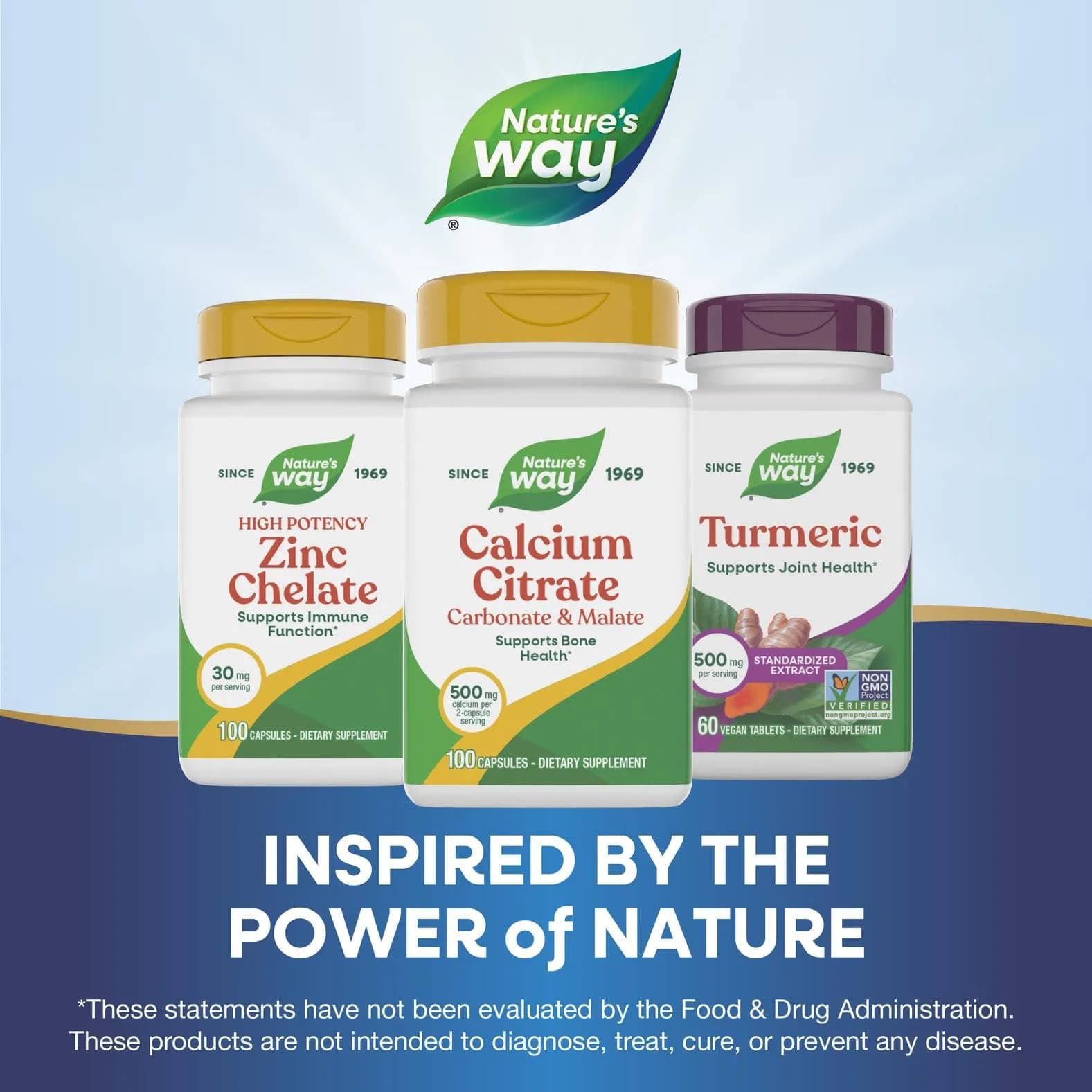 Nature's Way Calcium Citrate, Carbonate & Malate 500mg 100 Count | Supports Healthy Bones & Teeth - view 7