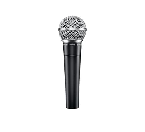 Shure SM58 Pro Dynamic Vocal Microphone with 25-ft XLR Cable | Legendary Vocal Clarity for Stage & Studio thumbnail 1