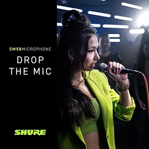 Shure SM58 Pro Dynamic Vocal Microphone with 25-ft XLR Cable | Legendary Vocal Clarity for Stage & Studio thumbnail 6