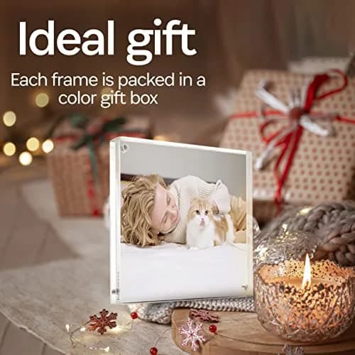 Canetti Original Magnet Frame 4x6 inch | Acrylic Magnetic Picture Holder, Vertical & Horizontal Display thumbnail 4