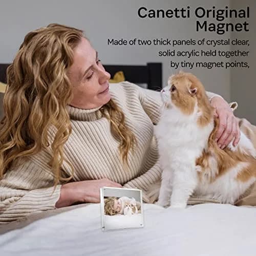 Canetti Original Magnet Frame 4x6 inch | Acrylic Magnetic Picture Holder, Vertical & Horizontal Display thumbnail 2