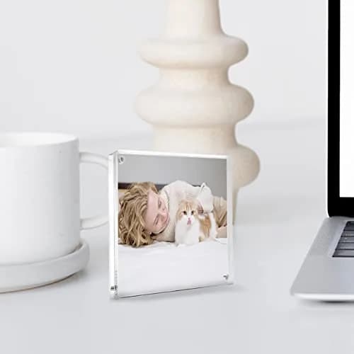 Canetti Original Magnet Frame 4x6 inch | Acrylic Magnetic Picture Holder, Vertical & Horizontal Display thumbnail 3
